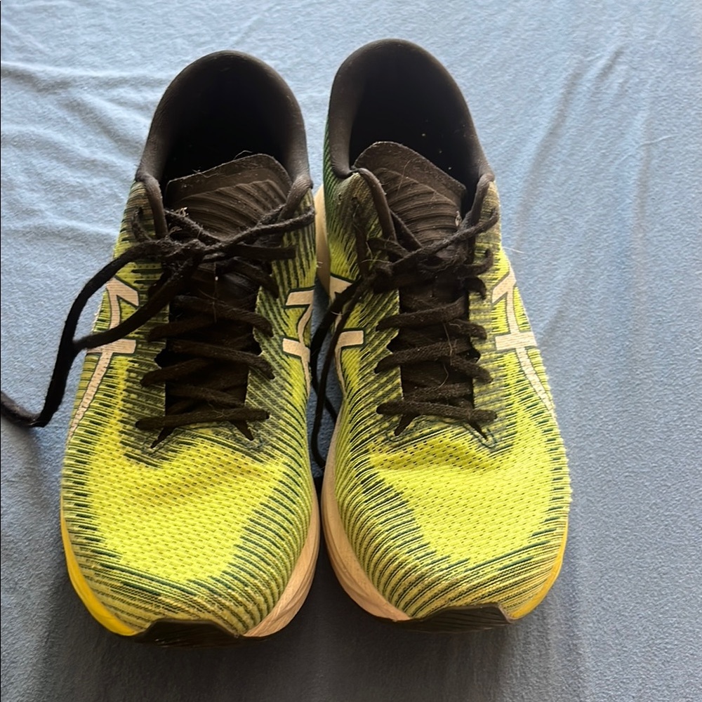 ASICS Men's Running Shoes - Yellow and Black